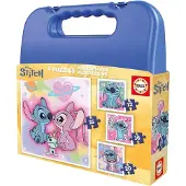 Disney Educa Stitch Palapeli 4-i-1