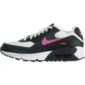 Nike Tennarit 'Air Max 90' antrasiitti / vaaleanpunainen / musta / valkoinen