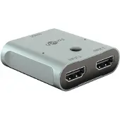 Goobay 2-in-1 HDMI-kytkin - 8K@60Hz - harmaa