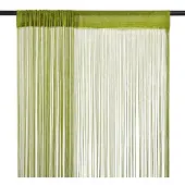 vidaXL String-verhot 2 kpl 140x250 cm Vihreä