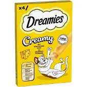 Dreamies 44x10g Creamy Snacks juusto kissan välipala