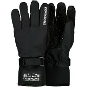 Didriksons Lovas Five Finger Glove - Black - 12/14