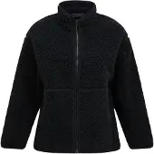Peak Performance Women's Solid Pile Jacket Black Välikerrastopit S