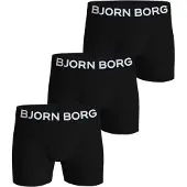 Björn Borg Men's Organic Cotton Stretch Boxer 3-pack Multipack 1 XL