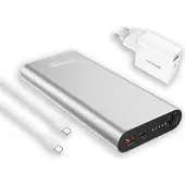RealPower PB-20000PD, 20000 mAh, Litiumioni (Li-Ion), Quick Charge 3.0, Alumiini (408097)