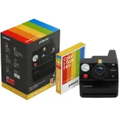 Polaroid Now+ Gen. 3 pikakamera (aloituspakkaus, musta)