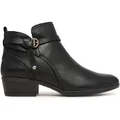 Pikolinos for woman. W1U-8901C1 Daroca Leather Ankle Boots black (37), 3 to 5 cm, Zip, Casual, Classic
