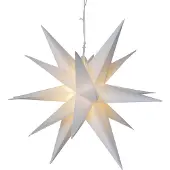 Star Trading Paristokäyttöinen 3D-joulutähti ulkokäyttöön