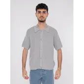 Edwin Luis Buttoned Polo-Grey - Grey - S