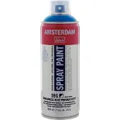 Amsterdam Spray Paint manganese blue phthalo deep 591