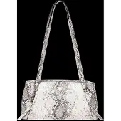 GUESS Devon Shoulder Satchel - Beige - ONE SIZE