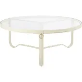 Gubi Adnet Sohvapöytä 100 Cm Cream - Sohvapöydät Nahka Kerma - 10122063