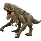 Jurassic World Rebirth Super Colossal Distortus Rex Dinosaur Figure, 31 Inch, Swallows Minis - Khaki green - ONE SIZE