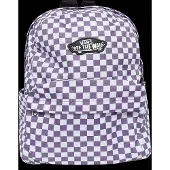 Vans Old Skool Grom Check Backpack - Purple - ONE SIZE