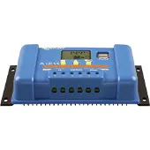 Victron Energy Sininen Aurinkolataus Säädin Pwm-lcd &amp; Usb 12/24v 10a