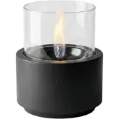 Tenderflame Lotus 12 Natural Concrete Black