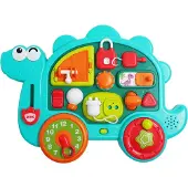 Happy Baby Busy Board dinosaurus valolla ja musiikilla