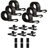 INF Uima-altaan aurinkopeitteen kelakiinnityssarja hihnoilla 6-pack