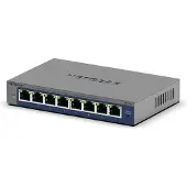 Netgear GS108Ev4 Hallitsematon L2/L3 Gigabit Ethernet (10/100/1000) Harmaa (GS108E-400EUS)