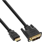 DeLOCK 85583, 1,5 m, DVI-D, HDMI-tyyppi A (vakio), Uros, Uros, Suora