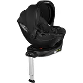 Lionelo Moxie i-Size Turvakaukalo + Telakka, Black Carbon