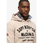 Superdry Workwear Flock Graphic Huppari