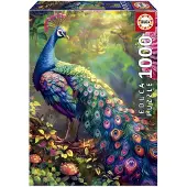 Educa Peacock Garden 1000p palapeli
