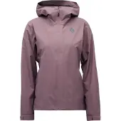 Black Diamond W Strataline Stretch Shell Dark Mauve - M
