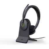 Yealink WH68 Hybrid -kuulokemikrofoni lataustelineellä, Langallinen & langaton, 20 - 20000 Hz, Puhelut/Musiikki, 155 g, Kuulokkeet, Musta (1208741)