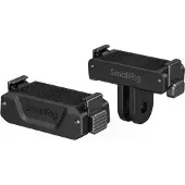 SmallRig 5918 Bidirectional QR Folding Adapter Support with 2-Prong Mount and 1/4"-20 Threaded hole