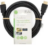Nedis HDMI-kaapeli - - Korkea nopeus - 4K - Ethernet - Musta
