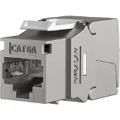 PROCABLE Elektronik E-20091, Tasainen, Metallinen, RJ-45, IDC, Naaras, Cat6a
