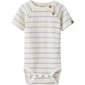 Lil´ Atelier Nbmkail Ss Slim Body Lil Noos - Blue - 80