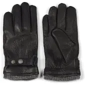 Howard London Leather Gloves Bruno - Black - 9