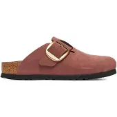 Birkenstock Pistokkaat 'Boston' burgundin punainen