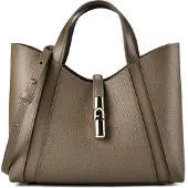 Furla Goccia Shopperit S Nahka 28 cm Harmaa