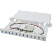 Digitus FO SPLICE BOX, 1U, EQUIPPED, 12X LC DX, OS2 (DN-96331/9)