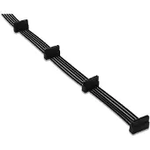 Be quiet! CS-6940, 4 x SATA 15-pinninen, 0,9 m, Musta, Dark Power Pro 8- , Straight Power E9- , Pure Power L8- / Power Zone, RoHS, 86 mm (BC027)