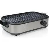 Princess Table Chef Purify savuton pöytägrilli 1800 W metallinen hopea