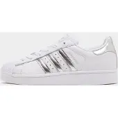 Adidas Originals Matalavartiset tennarit 'Superstar II' hopea / valkoinen