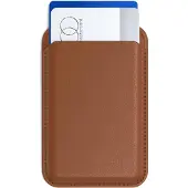 Satechi Vegan-Leather Magnetic Wallet Stand -lompakko, Oranssi