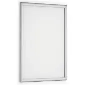 Durable Snap -napsautuskehys alumiini A2, hopea