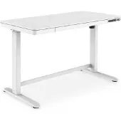 Digitus DA-90406, Johtajan pöytä, Kotitoimisto, Office, Suora, Suorakaiteen muotoinen, Valkoinen, Valkoinen