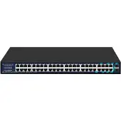 Lanview - switch - 48 ports - unmanaged - rack-mountable