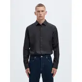 Selected Slhslim-Performance Shirt Ls Noos - Black - XL