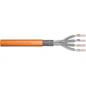 Digitus CAT 7 S-FTP INSTALLATION CABLE, 1200 MHZ DCA (EN 50575), AWG 23/1, 250 M BOX, SX, ORANGE (DK-1743-VH-250)