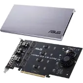 Asus Hyper M.2 x16 Card V2 PCI Express 3.0 M.2 -laajennuskortti (4x M.2 NVMe)