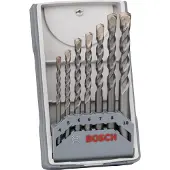 Bosch Powertools Betoniporanteräsarja Silver Percussion; 4-10 mm; 7 kpl.
