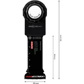 Bosch Sahanterä Expert MAII32APT Monimateriaali, 10 kpl