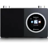 Lenco DIR-70, Internet, Analoginen & digitaalinen, DAB+, FM, TFT-LCD, 6,1 cm (2.4"), 10 m (DIR-70BK)